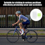 AIRTILY 3 Morceaux D'Autocollants De Protection du Cadre De Vélo, 1 Morceau D'Autocollants Brillants, Autocollants Résistants À