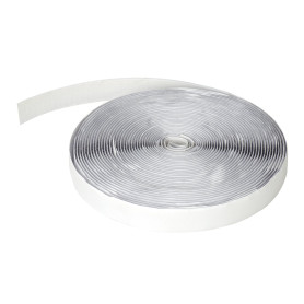 HOOMEE Ruban Adhésif Crochet pour Moustiquaires Magnétiques- Ruban à Crochets - (12Mx2 CM,Blanc)