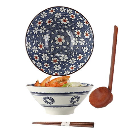 ZPPLD Bol Ramen Porcelaine