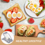 Oeuf Trancheuse Cutter en Acier Inoxydable