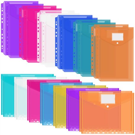 Porte-documents A4 de 28 pièces