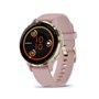 Garmin Venu 3S - Montre connectée GPS Sport et santé - Soft Gold avec Bracelet Rose