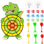 RXKFIGX Cible de Fléchettes pour Enfants