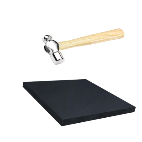 LNGJIN Mini marteau à bille de 15 cm pour la fabrication de bijoux