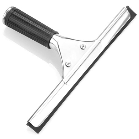 STARVAST Raclette à Vitres Professionnelle en Acier Inoxydable avec Lame de 25 cm pour Cuisine