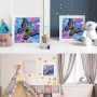 Uirheurd Diamond Painting Enfant Kit de Peinture Diamant Papillon Avec Cadre Diamond Painting Papillon Art Diamant Papillon pour