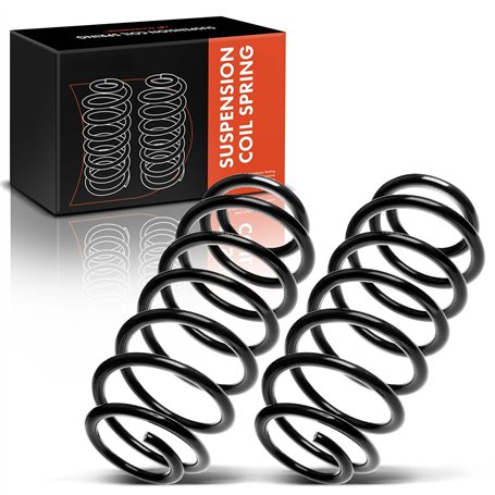 Frankberg 2x Ressorts de suspension Essieu Arrière Compatibles avec A3 1996-2003 Leon 1999-2006 O.c.t.a.v.i.a I 1996-2010 Golf I