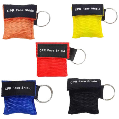 JUGUTA 5 Pcs Kit Cpr Face Shield Sauvetage D'Urgence Avec Masque Cpr