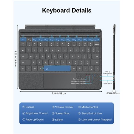 Brush T B10003f T-Shirt de Golf Unisexe