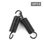 GUNGY Ressort de Traction 40mm Ressorts de Tension avec Crochets à 90 Degrés Ressorts en Fil de piano Diamètre du Fil 1,6mm Diam