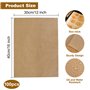 Papier Sulfurisé 100 Pièces Baking Paper Parchemin Antiadhésif pour la Cuisine 30 * 40CM