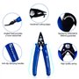 SPEEDWOX 5 Inch Flush Cut Wire Cutters Small Flush Cutter Pliers Diagonal Side Cutting Plier Mini Electronic Scissors Micro Shea