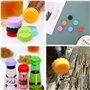 PMELCXD Bouchon de Bouteille de bière : 30 Bouchons en Silicone pour Les Bouteilles de bière en Verre - Bouchon Capsule en Silic