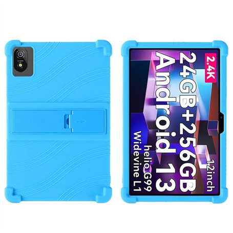 YGoal Silicone Étui pour Blackview Tab 18 12 - Poids Léger Enfants Housse de Protection Contre Les épreuves de Choc Case Cover p