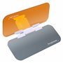 Voiture Anti-Reflet Vision Voiture Soleil Protection 2 en 1 HD Visière Diminution Anti-Eblouissement Jour et Nuit pour Chauffeur