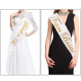 9Pcs Jga Sash, 8 pcsTeam Bride Hen Party Sash +1pcs Bride to Be Sash, Accessoires de Mariée, Utilisé pour les Enterrements de vi