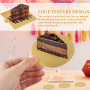 Support Gâteau 200Pcs Planches en Carton Réutilisables - Bases de Gâteau Dessert Présentoir Plateau pour Mariage, Anniversaire -