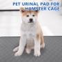 2 Tapis pour Cage De Cochon d'Inde, 120 * 60cm Ultra Absorbant Tapis pour Chiens, Coussinet Urinaire Imperméable pour Petits Ani