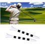 Zivisk Tee Golf Bois 70mm Lot de 100 Tees Golf en Bambou - Blanc