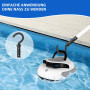 KLINNA Crochet pour robot de piscine, crochet universel pour barres et crochets d'accessoires comme accessoire de nettoyage pour