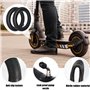 5 pouces pour Trottinette Electrique Pneu de Rechange avec 2 leviers Résistant à l'usure Double