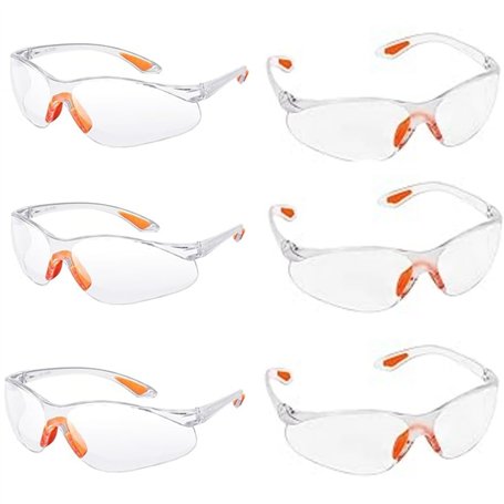 BOBOZHONG Lunettes de Sécurité Transparentes