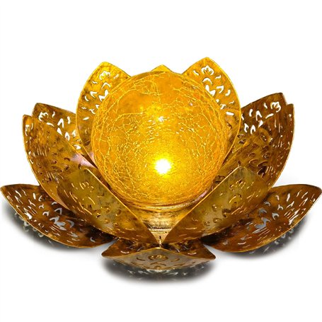 ORHOMELIFE Lampe Solaire Exterieur Lotus Décoration de Jardin Deco Jardin Exterieur Lumière Chaude Jardin Lampe Solaire LED pour