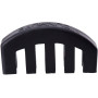 Damaiyyy Sourdine en Caoutchouc,Sourdine de Violon Rubber 4/4 Practice Mute for Violin - Noir