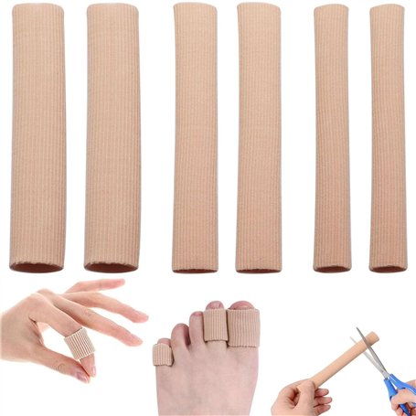 6 Pièces Tube de Coussin D'orteil