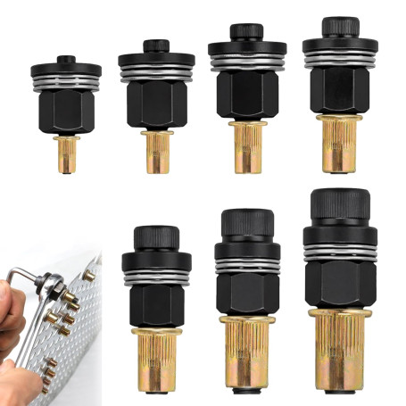 Matériaux de haute qualité : le jeu de pinces à riveter est fabriqué en acier haute dureté