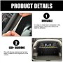 Bande lumineuse de coffre 4 m Dynamic Flowing Car Trunk Light Strip LED Strip pour Car Trunk Cargo Area Capteur automatique Full