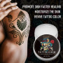 CCKULOOB Tattoo Butter Tatouage Crème, Tattoo Balm Crème de soin pour tatouage - Accélère la Cicatrisation, Réduit les Démangeai
