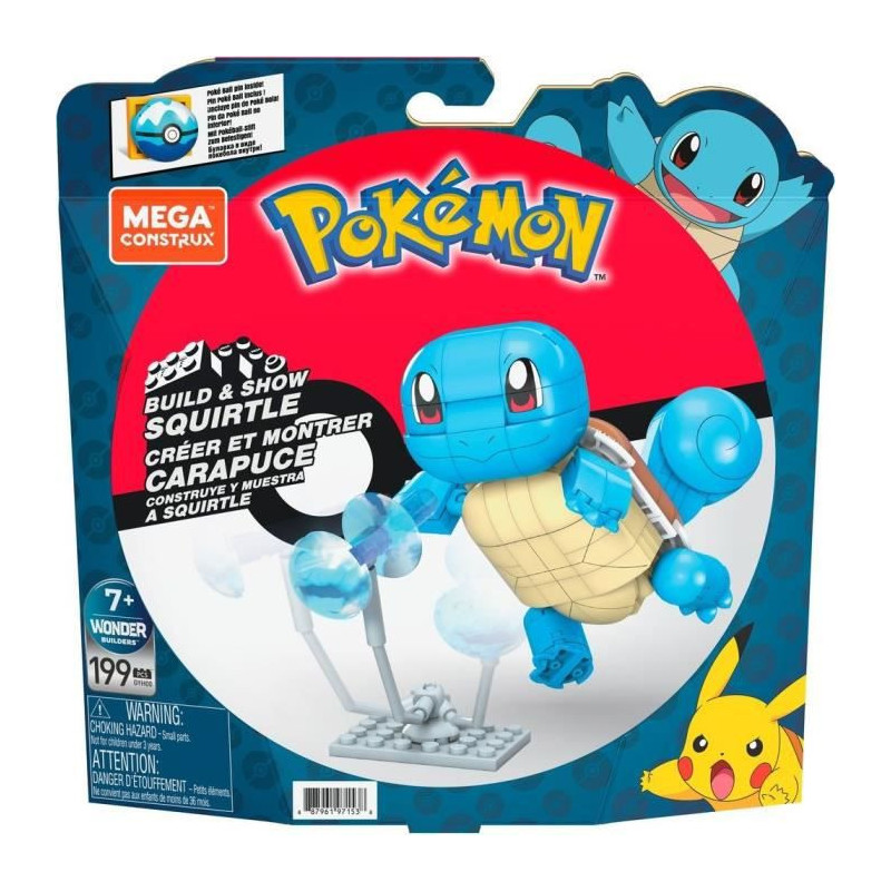 Mega Construx Pokémon Carapuce à Construire