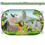 Pare Soleil Voiture bébé ，Chaussette Voiture Soleil，Enfant Sombre avec Protection UV certifiée，Motif des Animaux chausette Solei