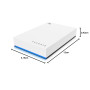 Seagate Game Drive for PS5, 2 to, Disque Dur Externe, USB 3.0, sous Licence Officielle, éclairage LED Bleu (STLV2000201)