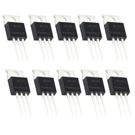 XZEIT RFP30N06LE 30A 60V N-Channel Power Mosfet TO-220 ESD évalué pour Arduino