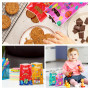50 Pieces Sachets Anniversaire Garcon et Filles Sachet Bonbons Anniversaire, Sac Cadeau D'anniversaire Avec Poignée pour Les Enf