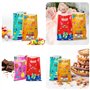50 Pieces Sachets Anniversaire Garcon et Filles Sachet Bonbons Anniversaire, Sac Cadeau D'anniversaire Avec Poignée pour Les Enf