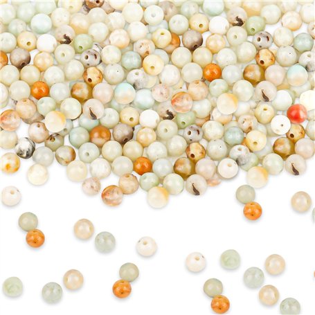 180 Pièces Perles Pierre Naturelles