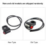 Yosoo 12V 16A Moto Moto étanche lumière Cintre Phare Brouillard Spot On Off (Noir)