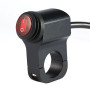 Yosoo 12V 16A Moto Moto étanche lumière Cintre Phare Brouillard Spot On Off (Noir)