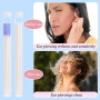 TRKETK 240 Pièces de Nettoyant pour Trous de Boucles d'Oreilles Ligne de Nettoyage pour Piercing Jetables Outil de Nettoyage pou