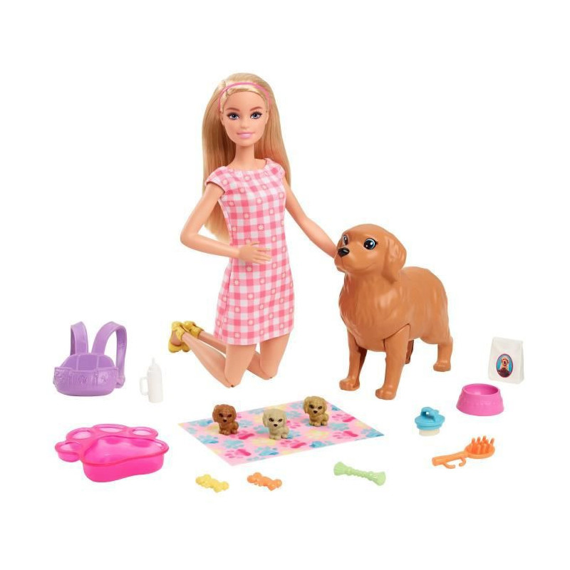 Barbie Naissance Des Chiots