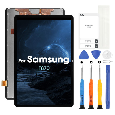 Écran LCD pour Samsung Galaxy Tab S7 LCD Display pour Samsung Tab S7 SM-T870 SM-T875 SM-T876B 11 Pouces Ecran de Remplacement Di