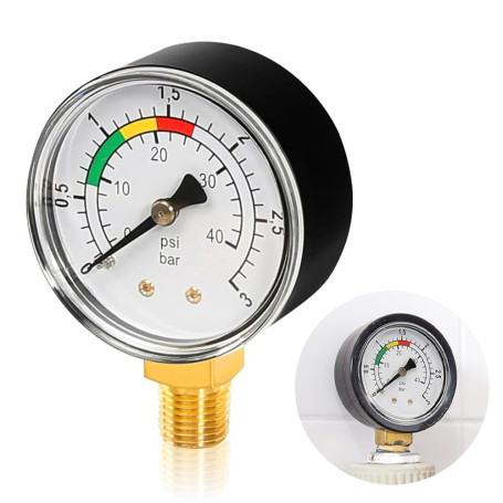 BIZOI Manomètre de Pompe de Piscine