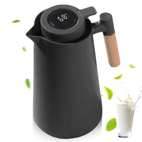 Thermos à thé 1 l avec affichage de la température