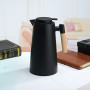 cafetière isotherme avec poignée en bois