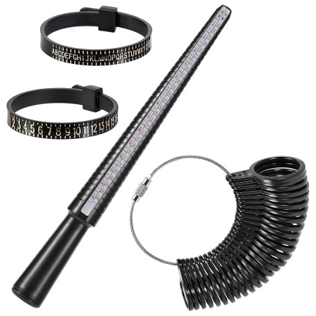 Ensemble d'outils de mesure d'anneau 4 pièces