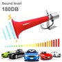 GBKDQQ Corne à sifflet turque 12 V/24 V - Klaxon à air comprimé - Klaxon de camion - Kit klaxon à air comprimé - Pour voiture, c