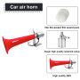GBKDQQ Corne à sifflet turque 12 V/24 V - Klaxon à air comprimé - Klaxon de camion - Kit klaxon à air comprimé - Pour voiture, c